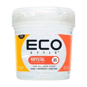 ECO Style Maximum Hold Styling Gel Krystal, 16 oz., Moisturizing, Unisex"