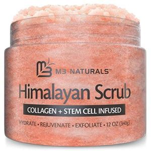 M3 Naturals Himalayan Scrub | Exfoliate Scrub for Body, 12 oz (340 g)"