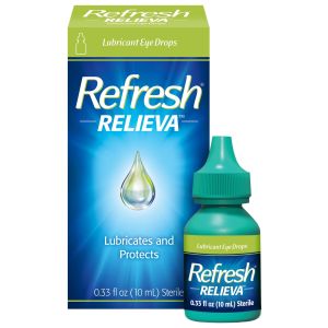 Refresh Relieva Lubricant Eye Drops Preserved Tears, 10 ml"