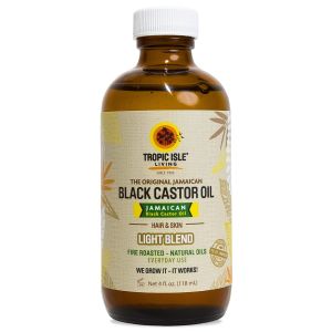 Tropic Isle Living Black Castor Oil Light Blend 4oz