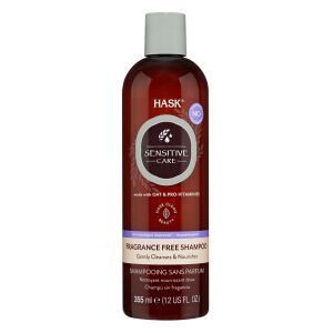 Hask Sensitive Care Fragrance Free Shampoo, 12 fl oz"