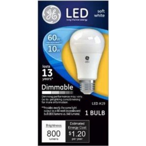 GE Lighting LED10DA19 BX - 67511