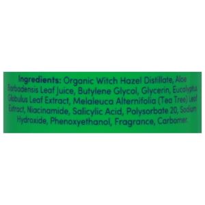 Original Witch Hazel, 4-in-1 Clearing Toner + Serum with Eucalyptus, Alcohol Free, 4 fl oz (118 ml), Dickinson Brands"