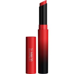 Maybelline Color Sensational Ultimatte Slim Lipstick Makeup, More Ruby