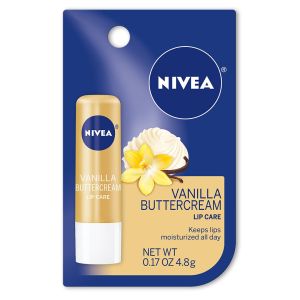 NIVEA Vanilla Butter Cream Lip Care 0.17 Ounce