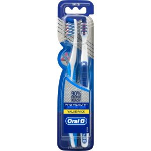 Oral-B Pro-health Superior Clean Manual Toothbrush Value Pack, Soft, 2 Count"