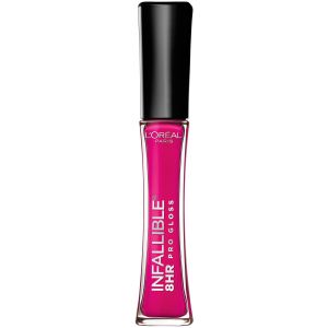 L'Oreal Paris Infallible 8 Hour Pro Hydrating Lip Gloss, Pink Topaz"