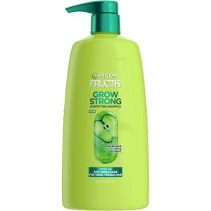 Garnier Fructis Grow Strong Fortifying Shampoo with Active Fruit Protein, All Hair Types, 33.8 fl oz"