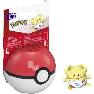 MEGA Pokémon Togepi Construction Set, Building Toys for Kids"