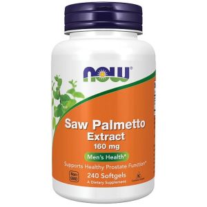 NOW Foods Saw Palmetto Extract 160 mg 240 Sgels