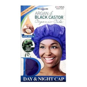 Donna Argan And Black Castor Organic Oils Day And Night Cap, Packaging May Vary, 1 Ea"