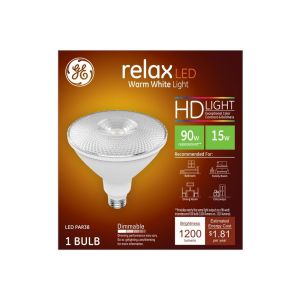 General Electric Relax LED 90W Dimmable Light Bulb, PAR38, 1 Ct | CVS