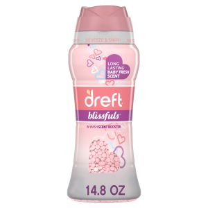 Dreft Blissfuls in-Wash Scent Booster Beads Baby Fresh 14.8 Oz