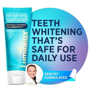 Lumineux Non-Toxic, Enamel Safe Whitening Toothpaste, 3.75oz"