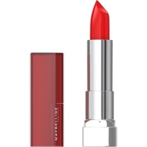 Maybelline Color Sensational Cream Finish Lipstick, On Fire Red"