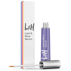 LxH Eyelash Growth Serum & Eyebrow Serum | Biotin Boost & Vitamin E Lash and Brow Serum | 0.14 fl oz