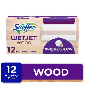 Swiffer WetJet 5.4 in. Wet Microfiber Mop Refill Pad 12 Pk