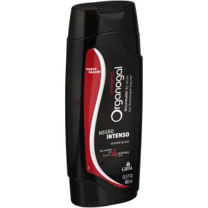 Organogal Intense Black Hair Darkening Shampoo for Gray Hair, All Hair Types, 13.5 fl. oz"