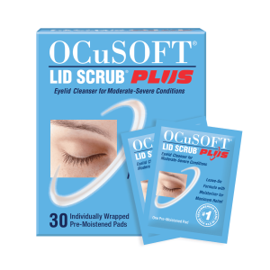 OCuSOFT Lid Scrub Plus Eyelid Cleanser, 30 Count"