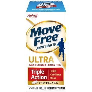 Move Free Type II Collagen, Boron & HA Ultra Triple Action Tablets, Move Free (75 Count In A Bottle) 1 ea"