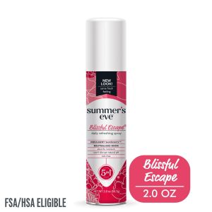 Summer's Eve Blissful Escape Daily Refreshing Feminine Spray, 2 oz"