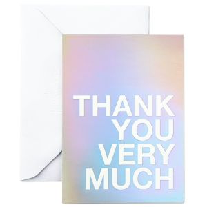 Hallmark Thank You Cards, Thank You Very Much (12 Cards with Envelopes)"