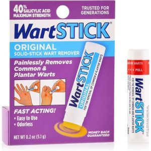 WartStick Maximum Strength Salicylic Acid Solid-Stick Common and Plantar Wart Remover, 0.2 oz"