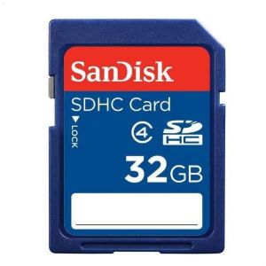 SanDisk 32GB SDHC I Card (Class 4)