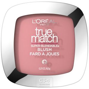 L'Oreal Paris True Match Super Blendable Blush, Soft Powder Texture, Tender Rose, 0.21 oz"