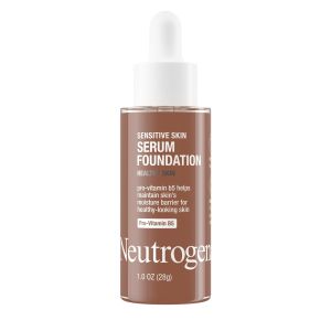 Neutrogena Sensitive Skin Serum Foundation, Deep 02, 1 oz"