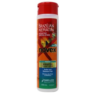 Novex Brazilian Keratin Protect and Repair Shampoo, All Hair Types and Textures, 10.14 fl oz"