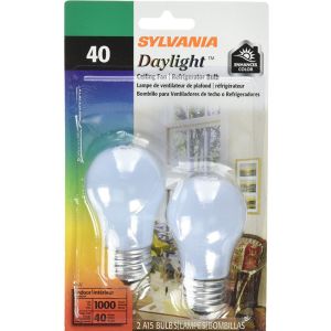 Sylvania Incandescent 40W Daylight Light Bulbs, Mimics Natural Light"