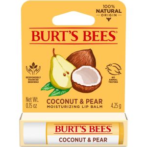 Burt's Bees Coconut and Pear Lip Balm, 1-Pack, 0.15 oz."