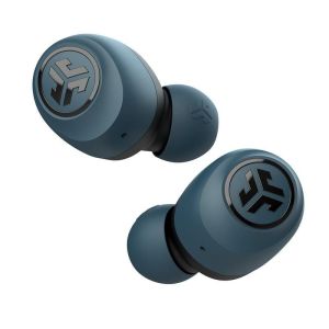 JLab Audio Go Air True Wireless Earbuds +Charging Case | Navy Blue | Dual Connect | IP44 Sweat Resistance | Bluetooth 5.0 Connection | 3 EQ Sound Settings: JLab Signature, Balanced, Bass Boost"