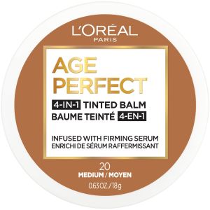 L'Oreal Paris Age Perfect Balm Foundation Makeup, M20 Medium, 0.609 fl oz"