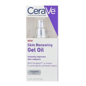 Cerave Skin Renewing Gel Oil Face Moisturizer  1.0oz/29ml New