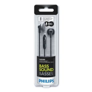 Philips In-Ear Headphones, Black