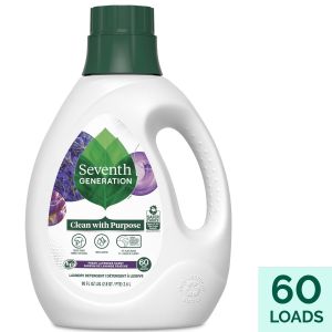 Seventh Generation Liquid Laundry Detergent Floral Lavender, 90 oz 60 Loads 1 Count"