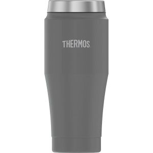 Thermos 16 oz. Vacuum Insulated Stainless Steel Travel Tumbler - Ash