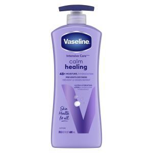 Vaseline Intensive Care Calm Healing Women's Body Lotion Dry Skin with Lavender Extract & Ultra-Hydrating Lipids, 20.3 oz"