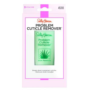 Sally Hansen Problem Cuticle Remover™, Eliminate Thick & Overgrown Cuticles, 1 Oz, Cuticle Remover Cream, Cuticle Remover Gel, Ph Balance Formula, Infused with Aloe Vera to Soothe and Condition"