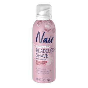 Nair Hair Remover Bladeless Shave Whipped Crème Infused with Rosewater, 5oz"