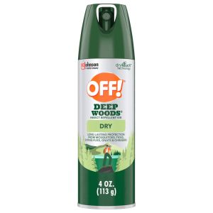 OFF! Deep Woods Long Lasting Protection 25% Deet Insect Repellent VIII Aerosol, 4 oz"