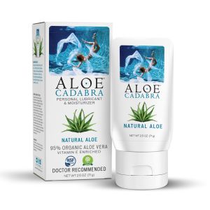 Aloe Cadabra Natural Organic Personal Lubricant - Natural Aloe Unscented - 2.5 Oz