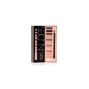 L.A. Girls Beauty Brick Eyeshadow Collection Palette, Nudes"