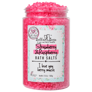 Bella & Bear Strawberry & Raspberry Bath Salts