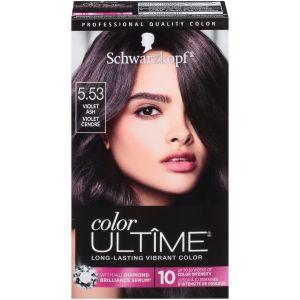 Schwarzkopf Color Ultime Permanent Hair Color Cream, 5.53 Violet Ash"