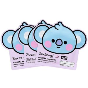 BT21 CALM Like Baby KOYA Printed Essence Sheet Mask -3 packs