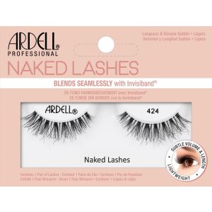 Ardell Naked False Lash 424, Black striplash"