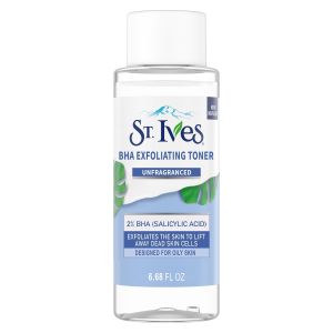 St. Ives BHA Exfoliating Face Toner for Women, Unfragranced Exfoliant for Oily skin 6.68 oz"